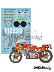 Blue Stuff 12-030: Marking / livery 1/12 scale - Ducati 900 Mike